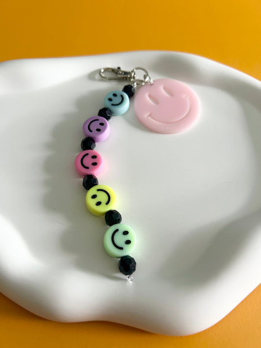 Smiley Bag Charm