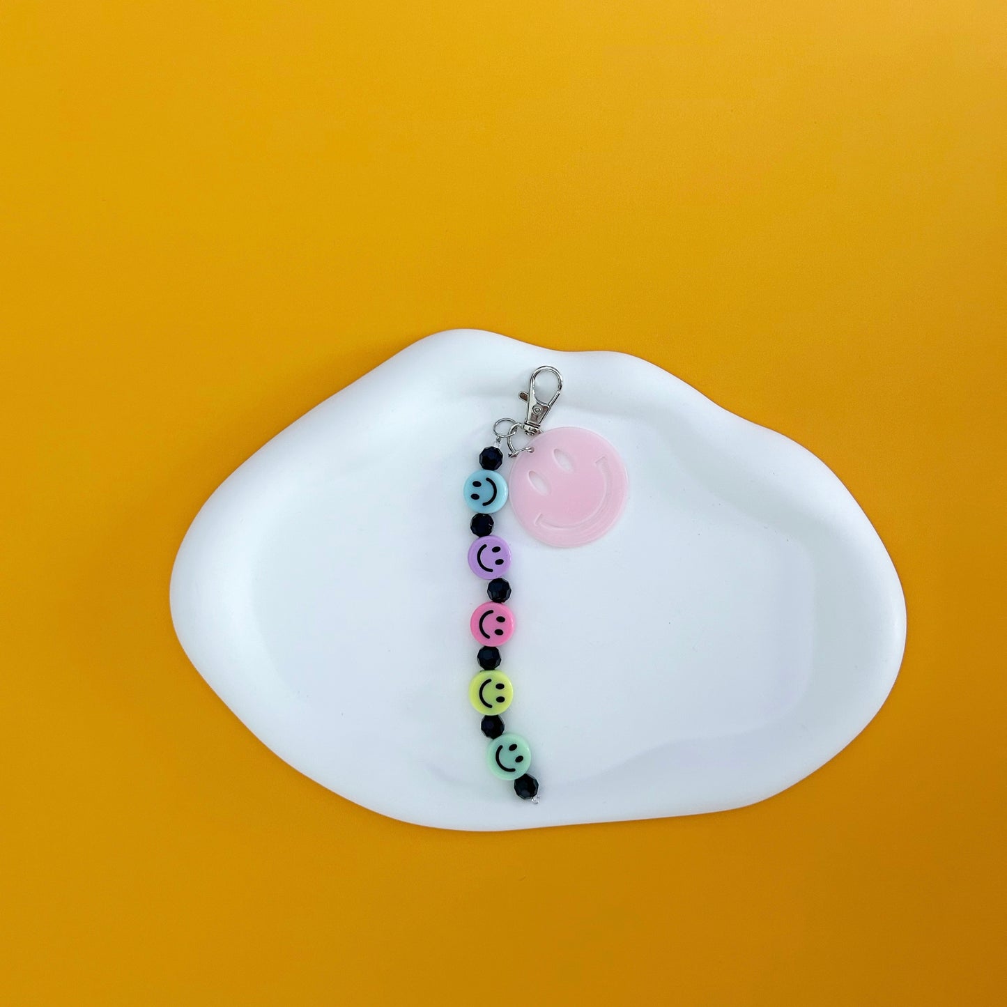 Smiley Bag Charm