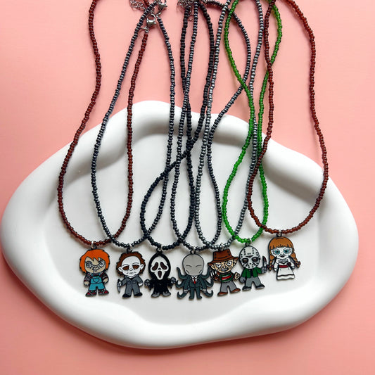 Halloween Movie Character Chokers
