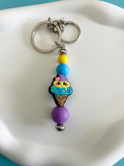 Ice Cream Keychain
