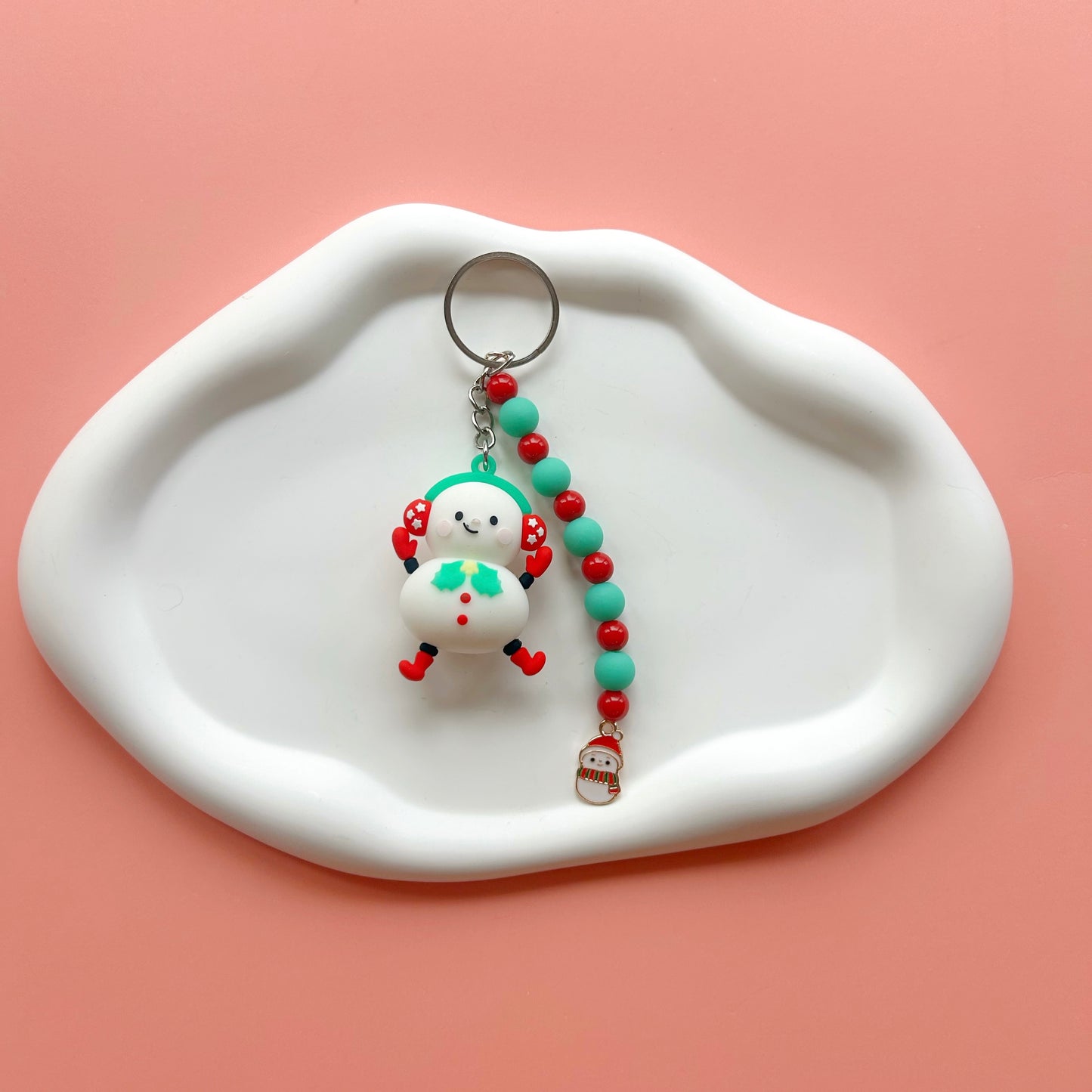 Snowman Bag Charm