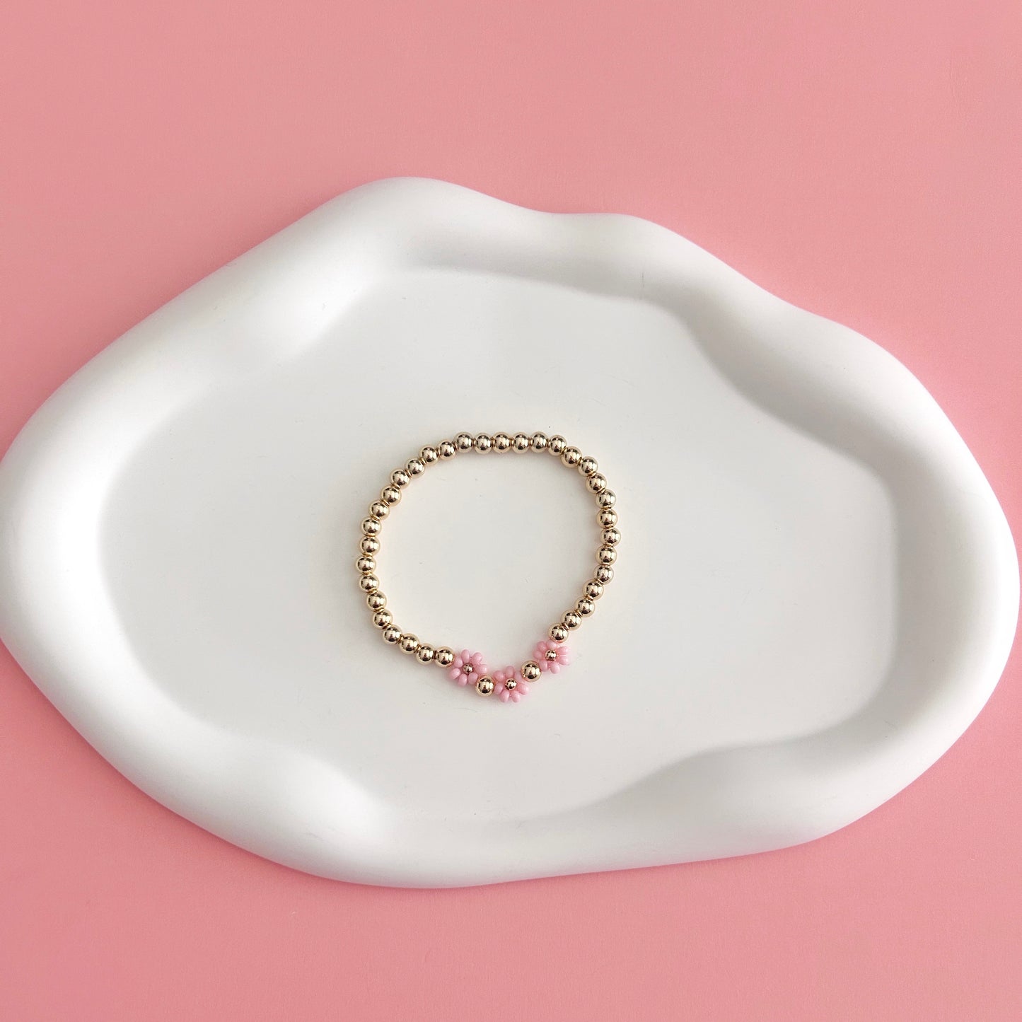 Gold Daisy Bracelet