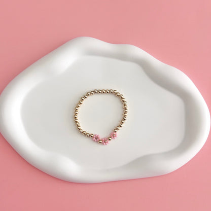 Gold Daisy Bracelet