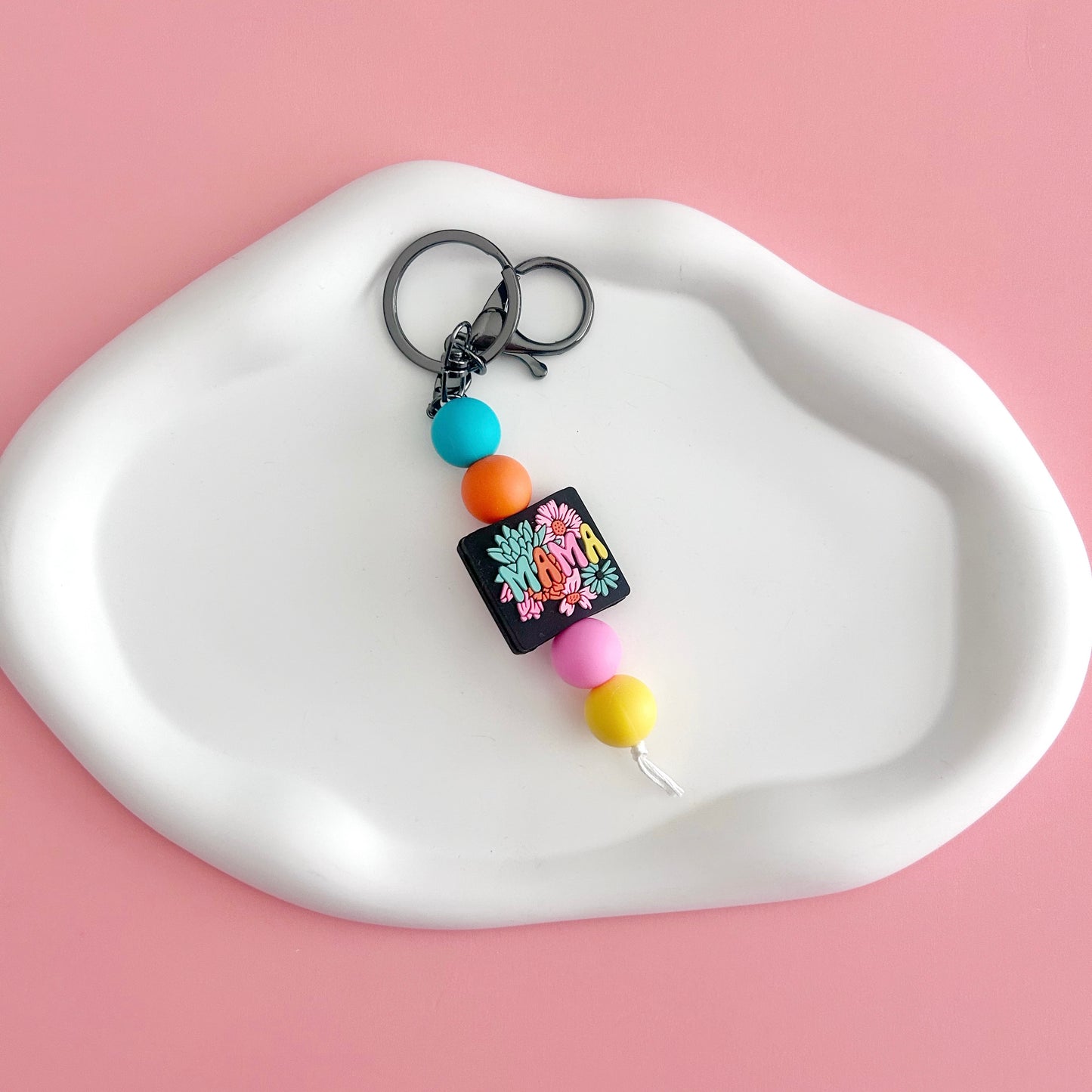 Floral Mama Keychain