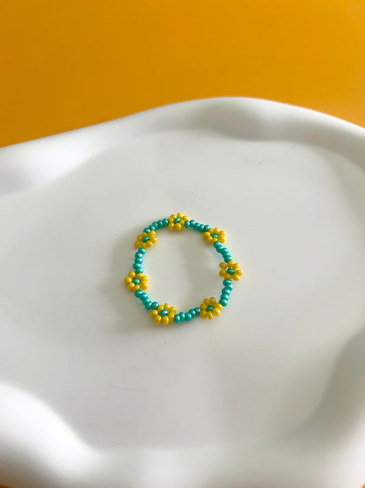 Yellow Daisy Bracelet