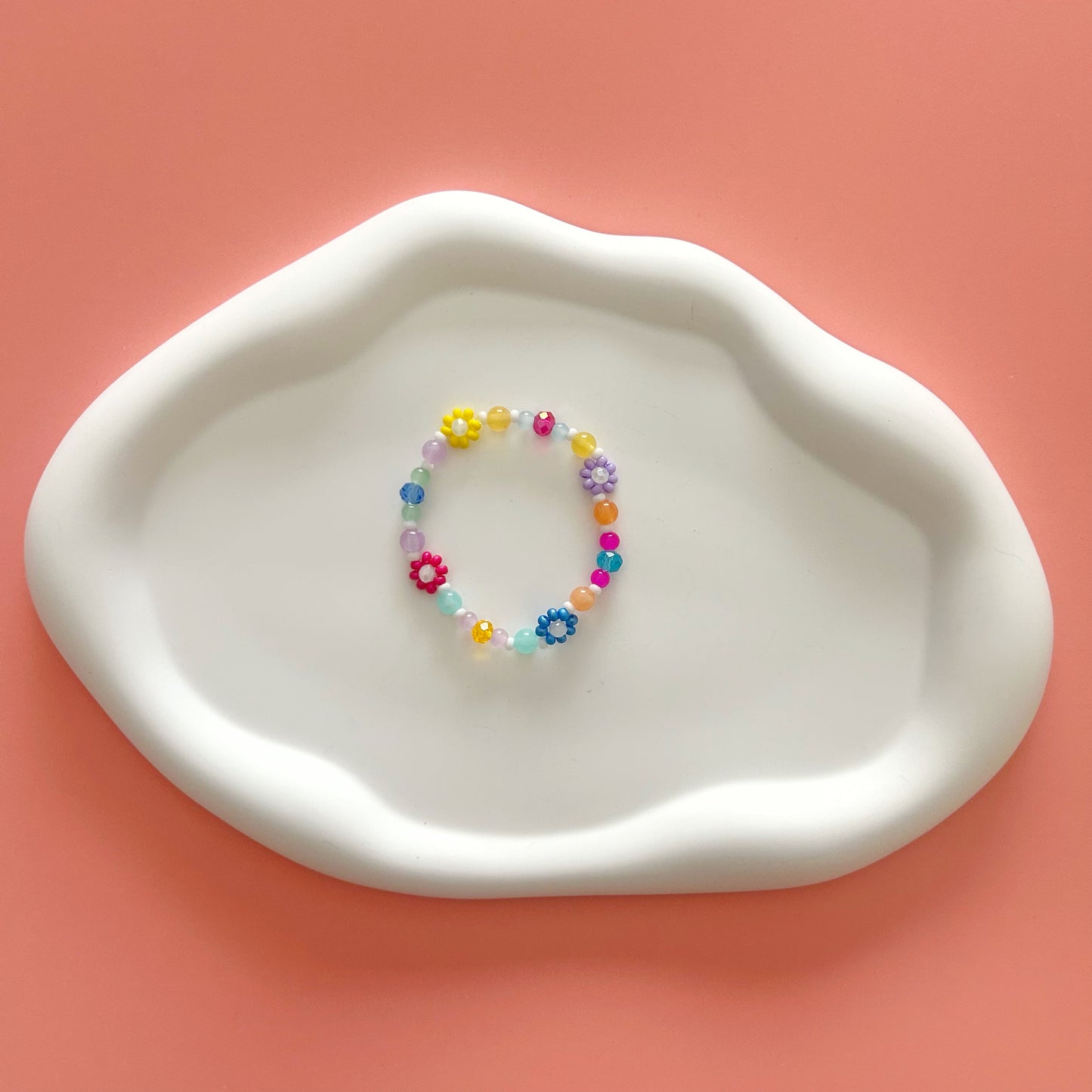 Colorful Daisy Bracelet