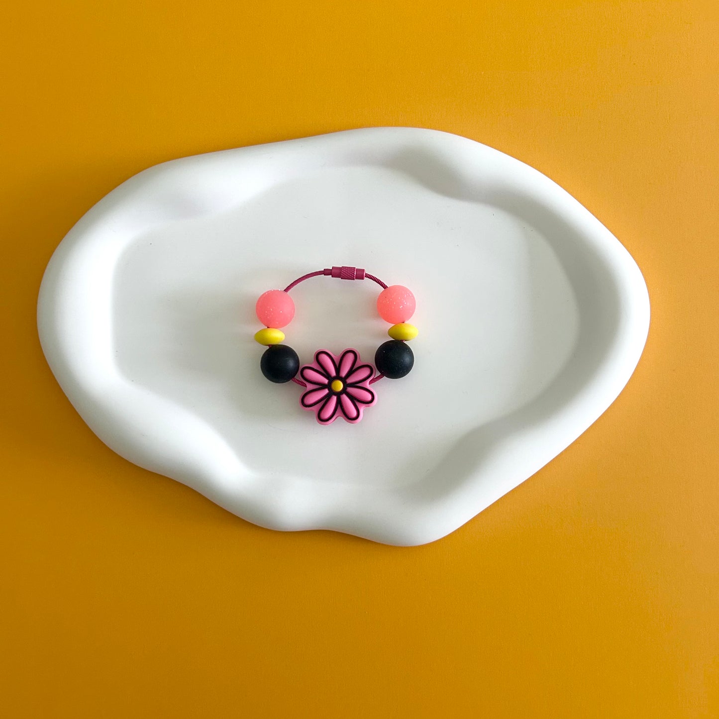 Flower Handle Charm