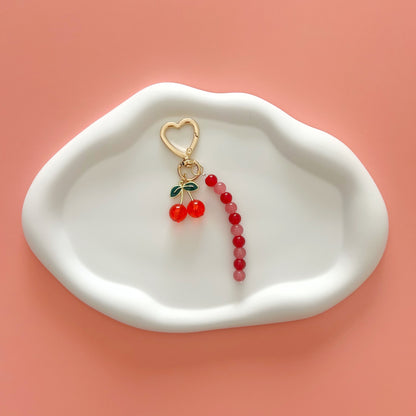 Cherry Bag Charm