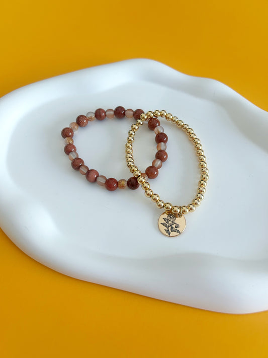 Flower Charm Stack