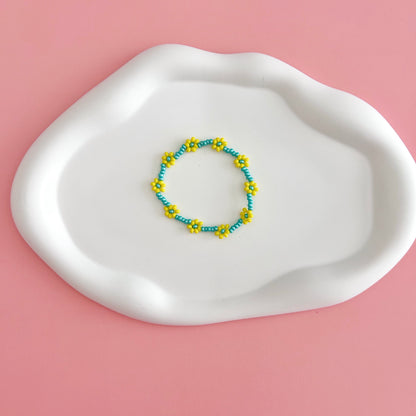 Yellow Daisy Bracelet