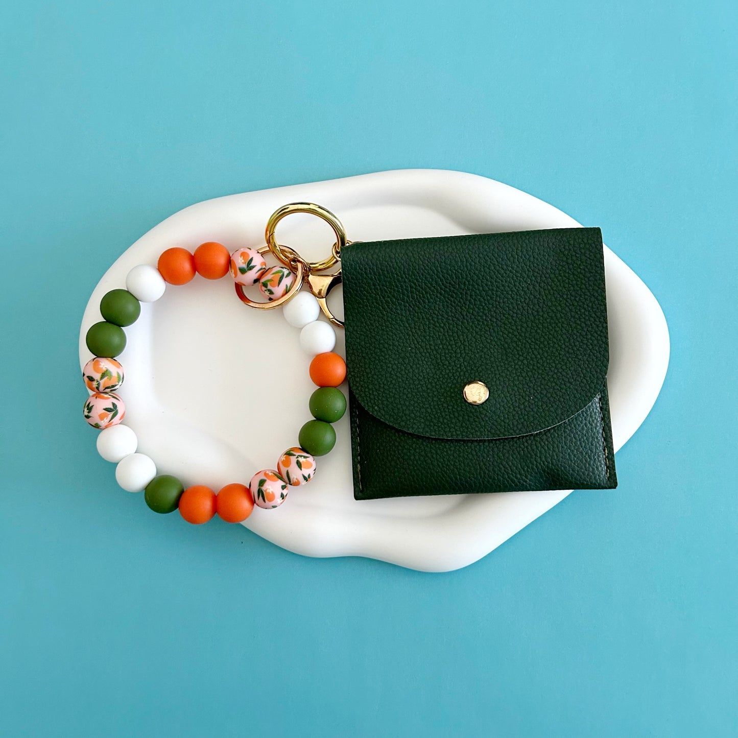 Orange Wallet Set