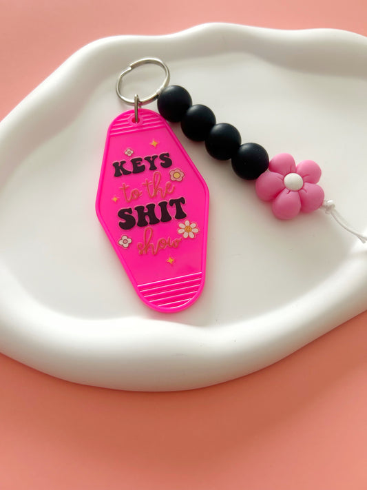 Keys to the Shit Show Keychain