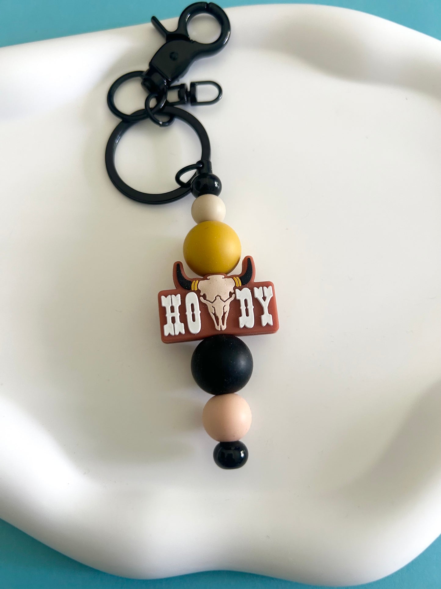 Howdy Keychain