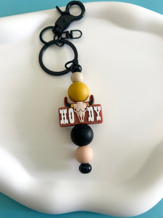 Howdy Keychain