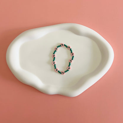 Pink Daisy Bracelet