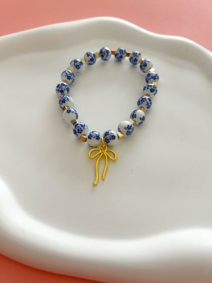 Bow Charm Bracelet