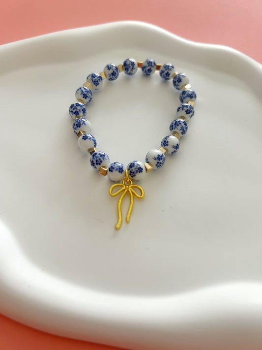 Bow Charm Bracelet