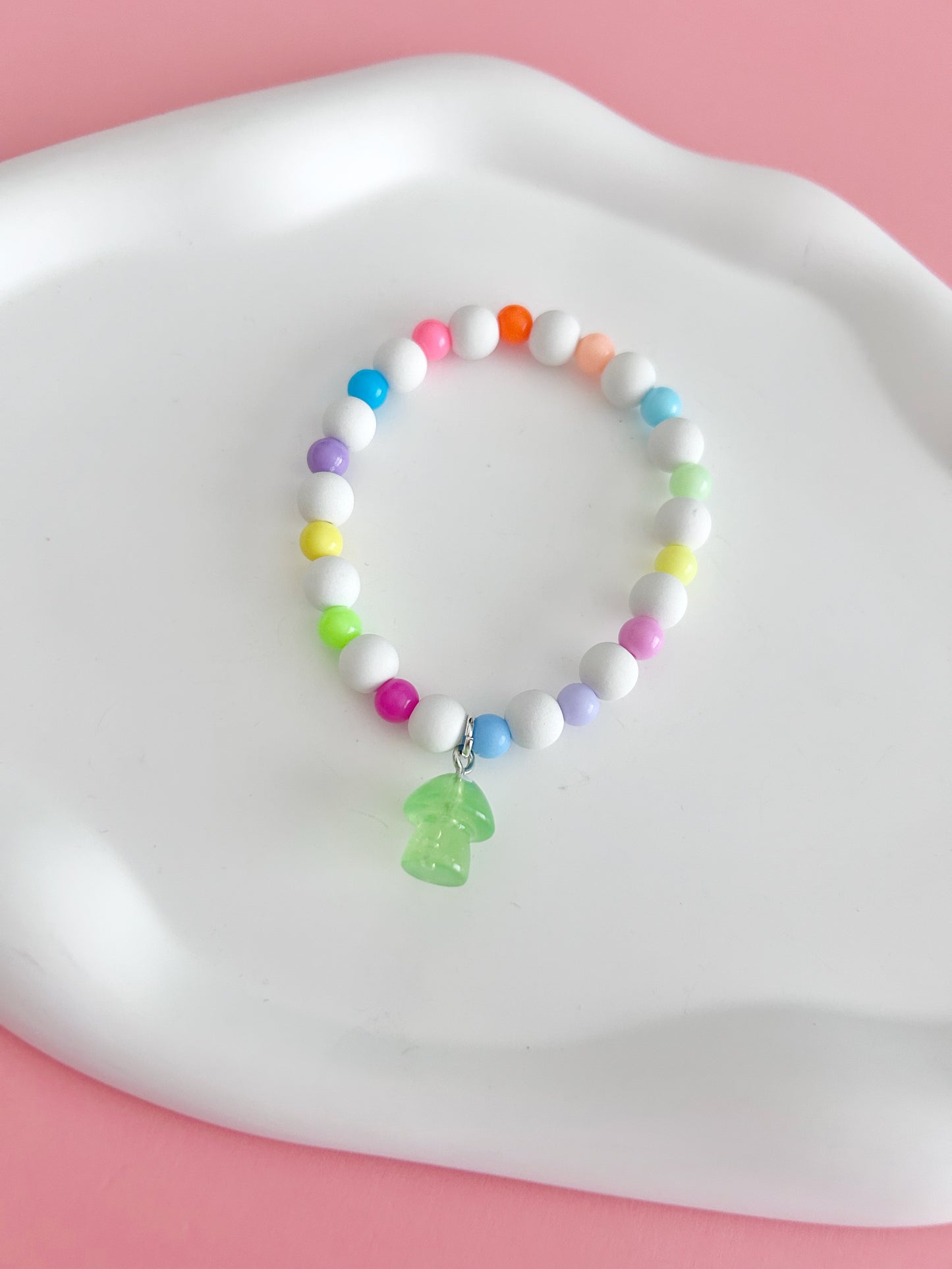 Colorful Mushroom Bracelet