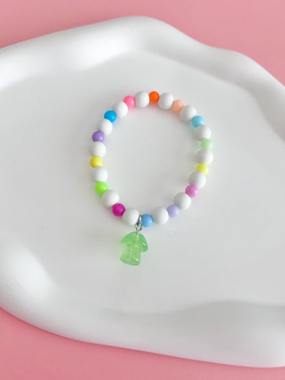 Colorful Mushroom Bracelet