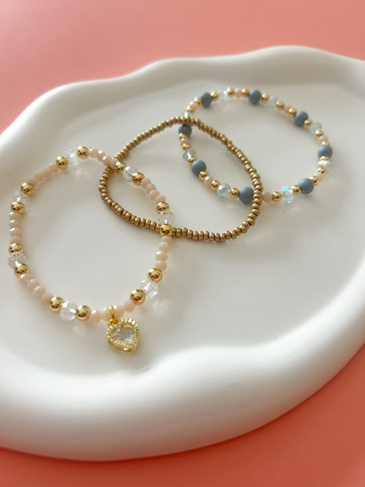 Heart Charm Stack