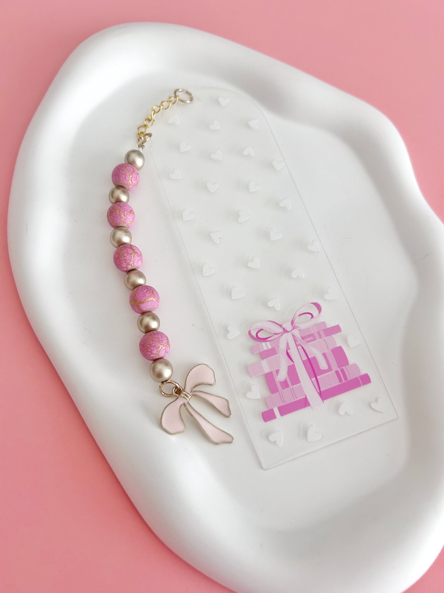Bow and Books Bookmark