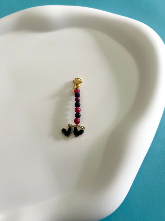 Heart Dust Plug Charm