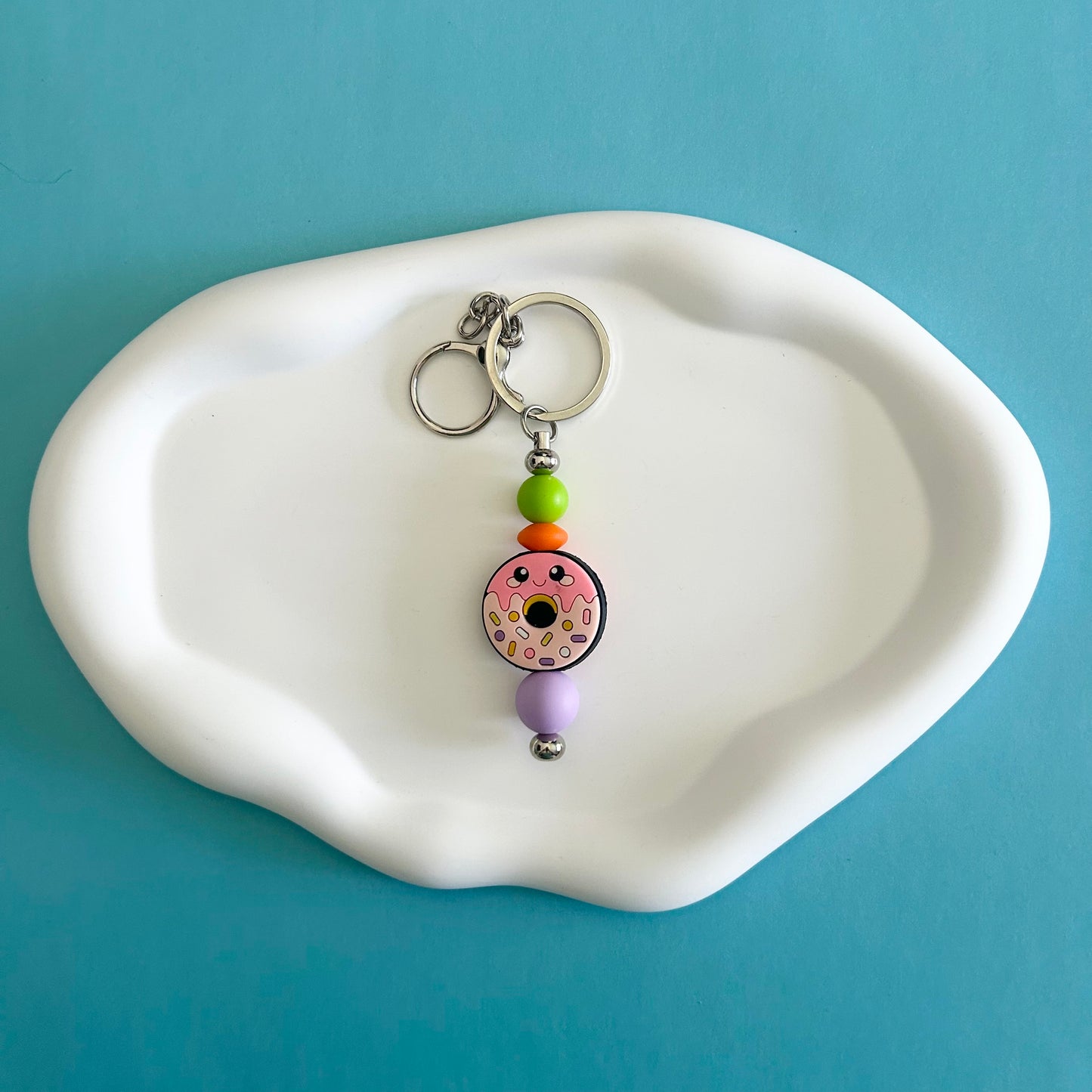 Donut Keychain