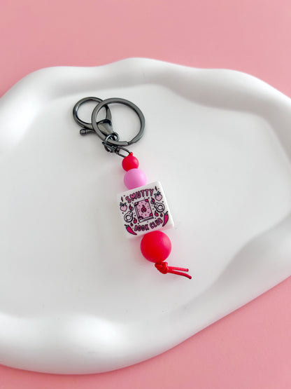 Smutty Book Club Keychain