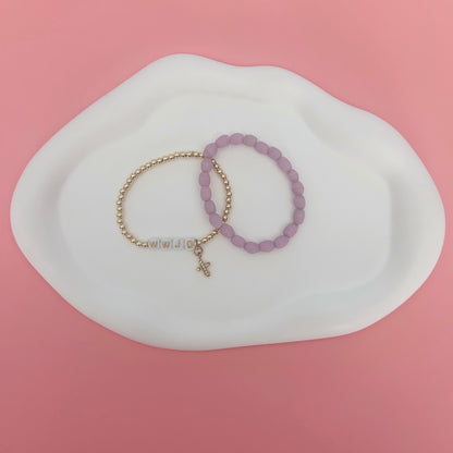 WWJD Bracelet Stack