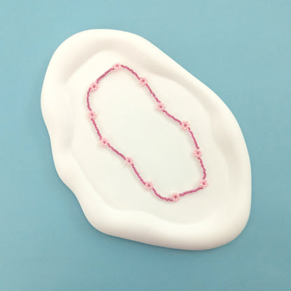 Pink Daisy Choker