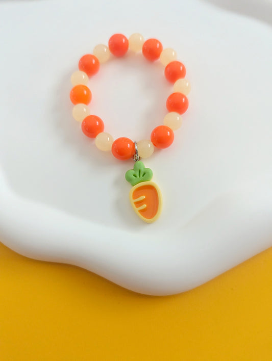 Carrot Charm Bracelet