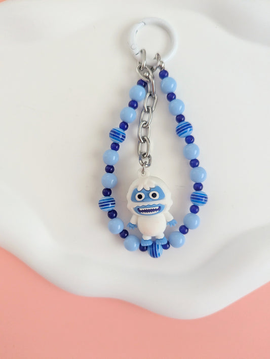 Abominable Snowman Bag Charm