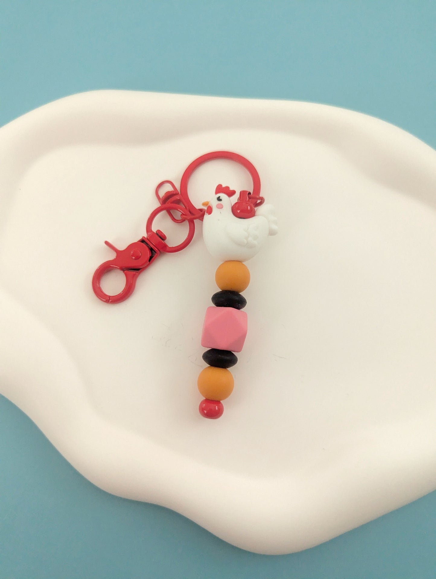 Chicken Keychain