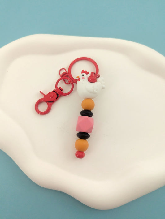 Chicken Keychain