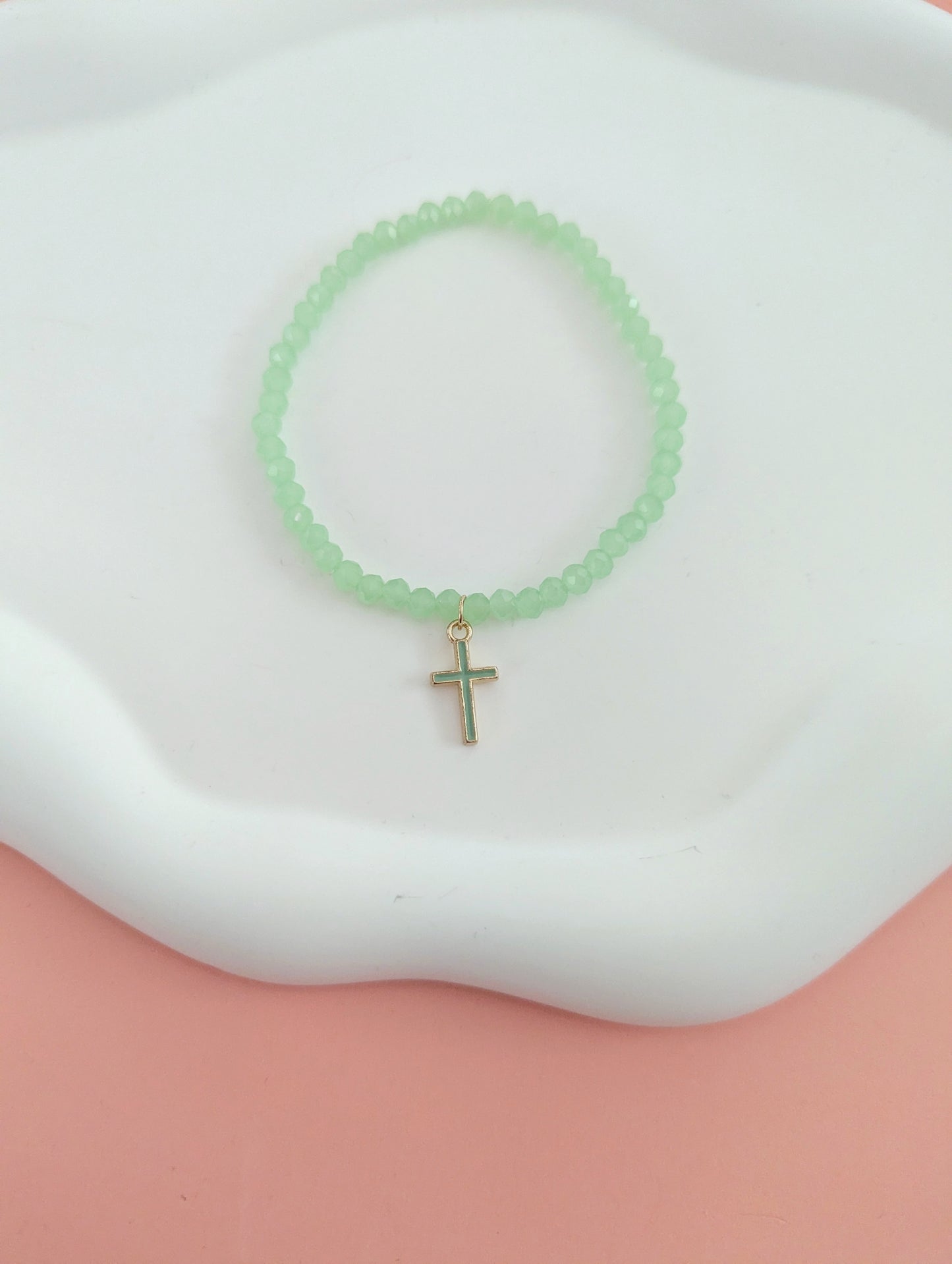Cross Charm Bracelet