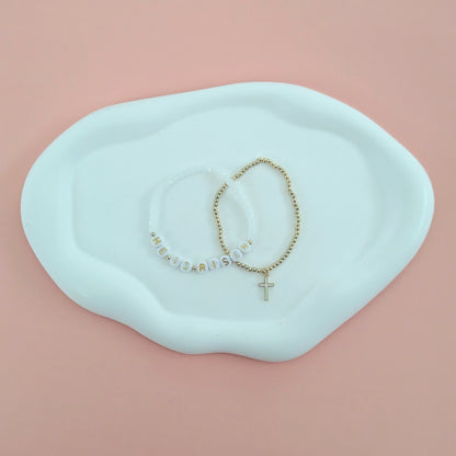 He is Risen Bracelet Stack