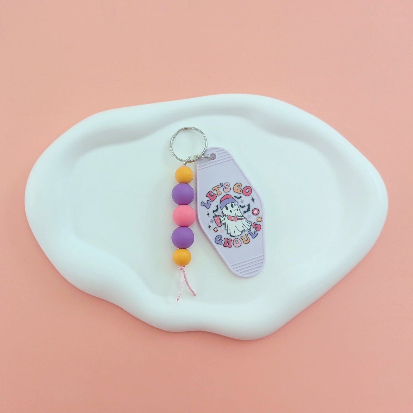 Let's Go Ghouls Acrylic Keychain