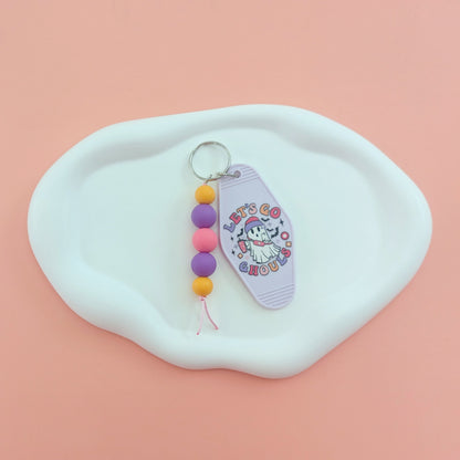 Let's Go Ghouls Acrylic Keychain