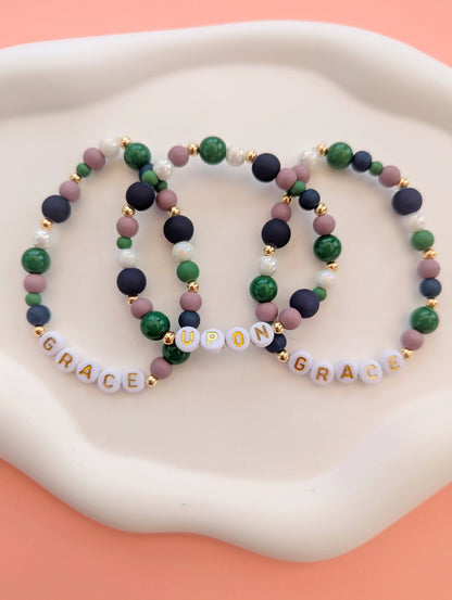 Grace Upon Grace Bracelet Stack