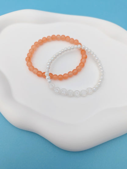 Orange and White Grandma Stack