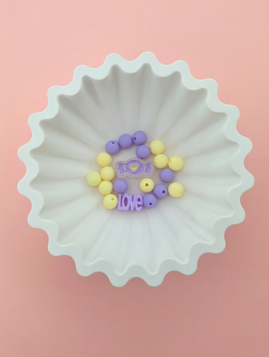 Purple Candy DIY Bracelet Kit