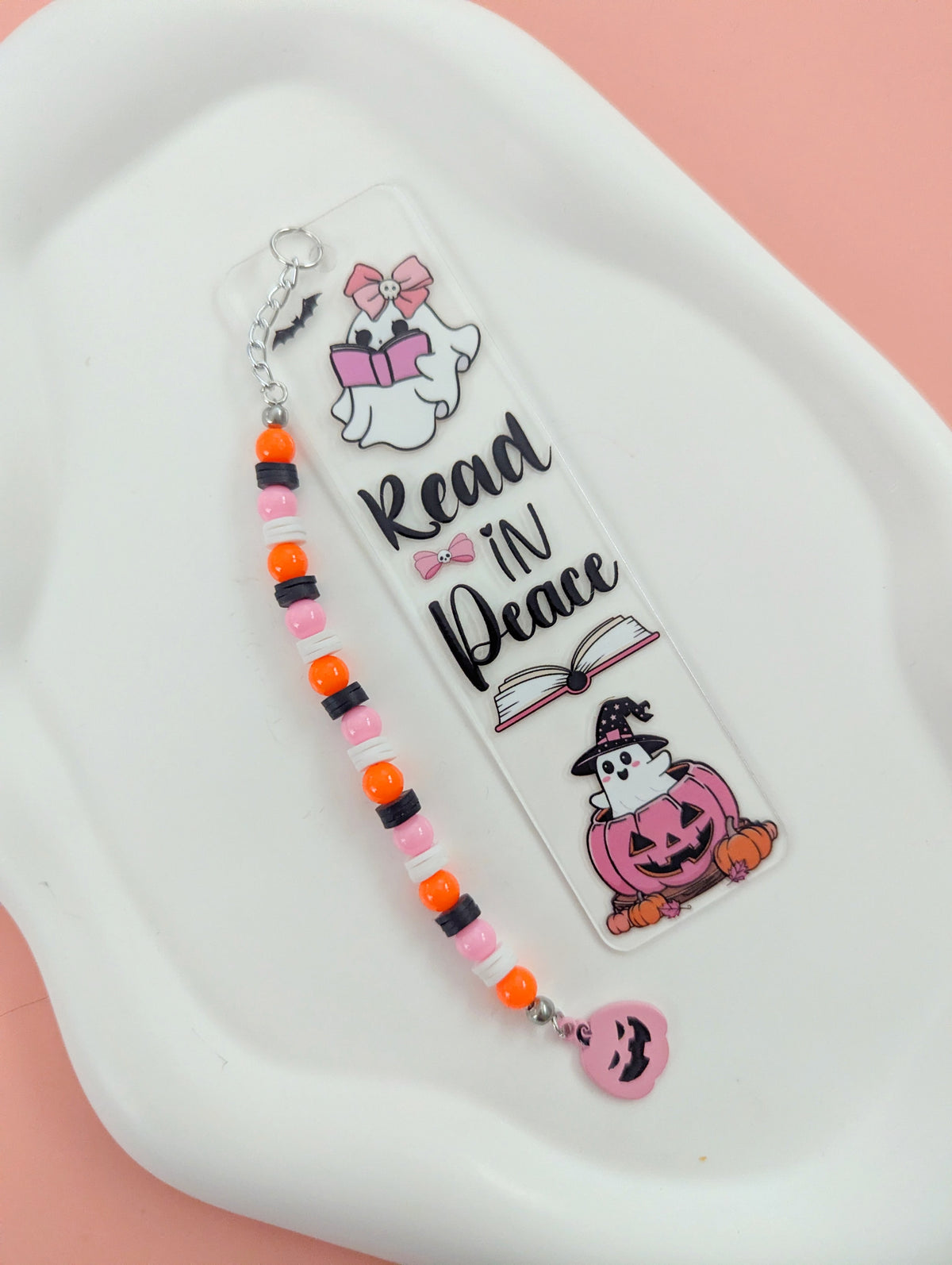 Read in Peace Acrylic Bookmark