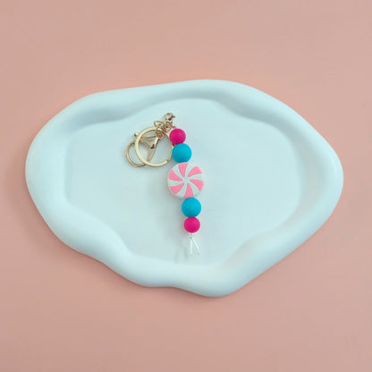 Pink Candy Keychain