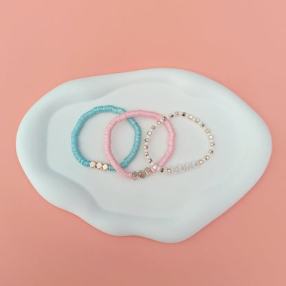 Pink and Blue Mama Stack