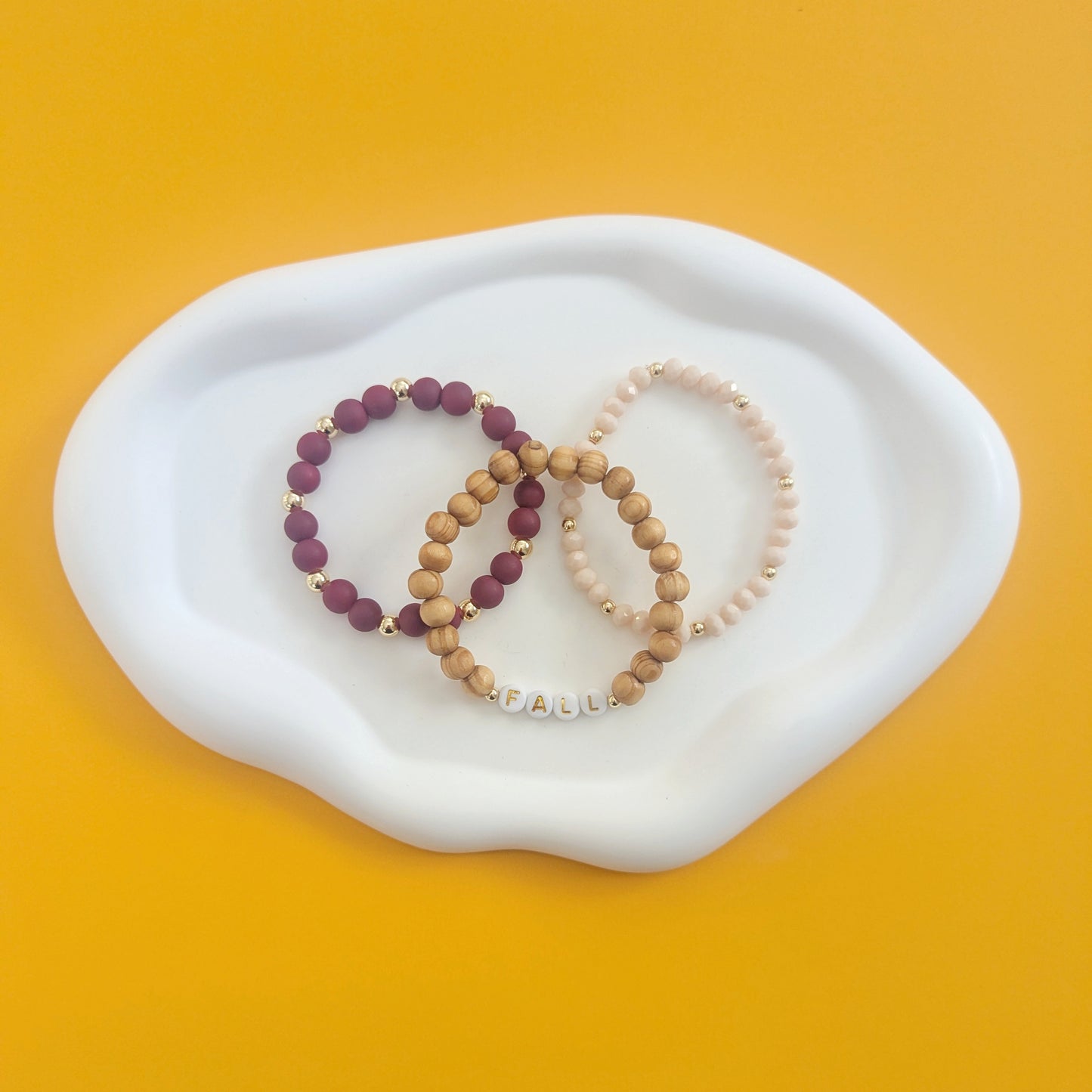 Fall Bracelet Stack