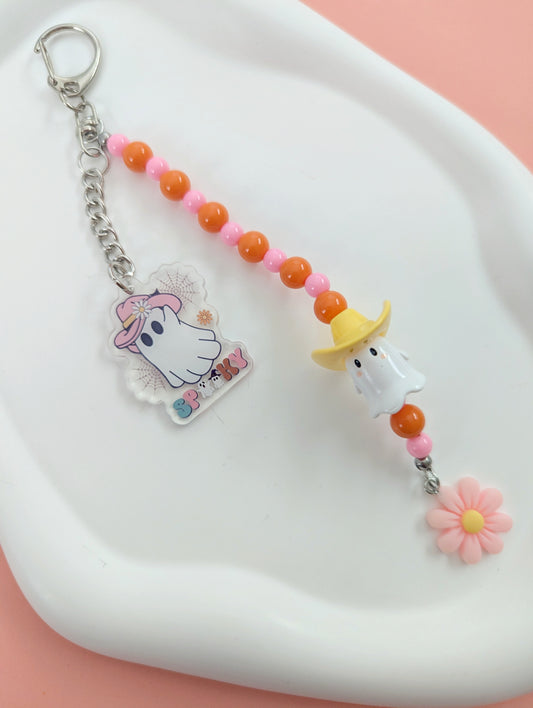 Cowboy Ghost Bag Charm
