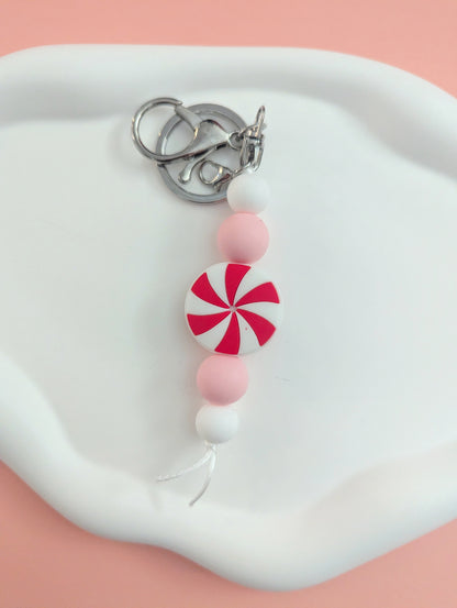 Peppermint Keychain