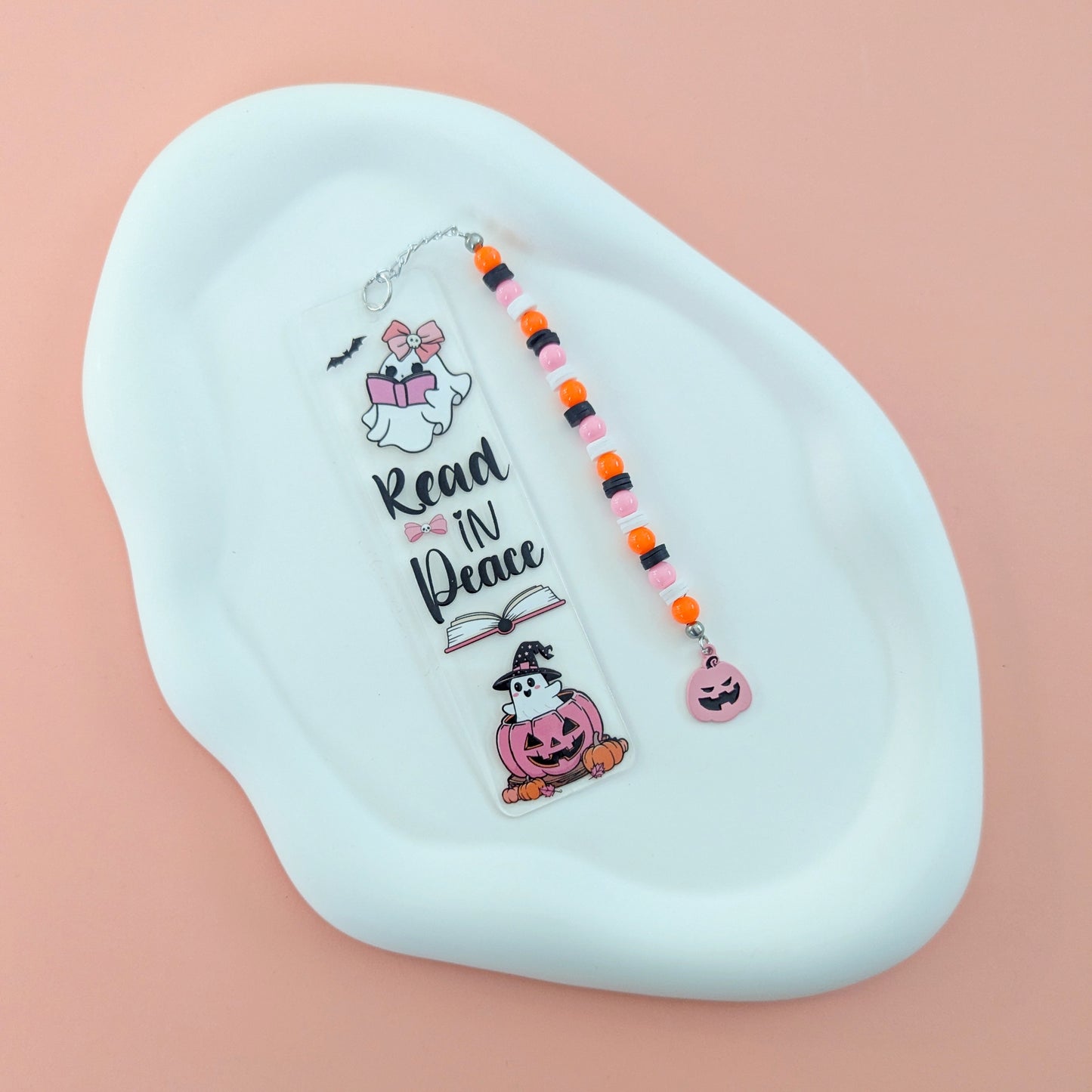 Read in Peace Acrylic Bookmark