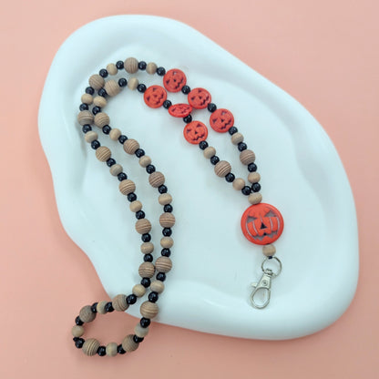 Jack O' Lantern Lanyard