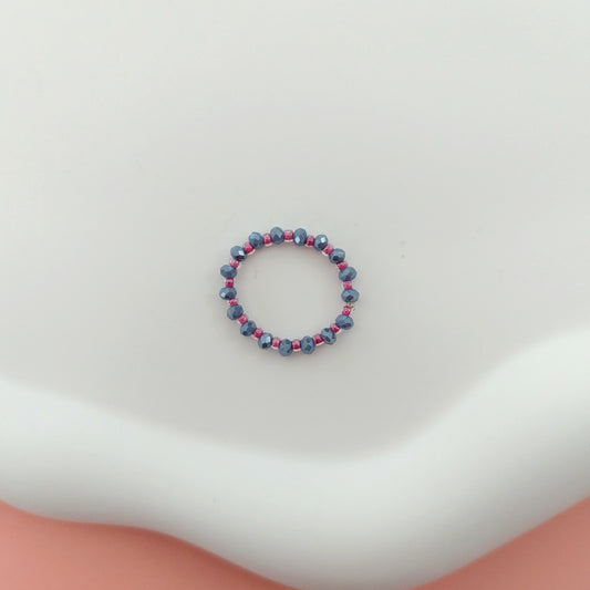 Gray and Pink Ring